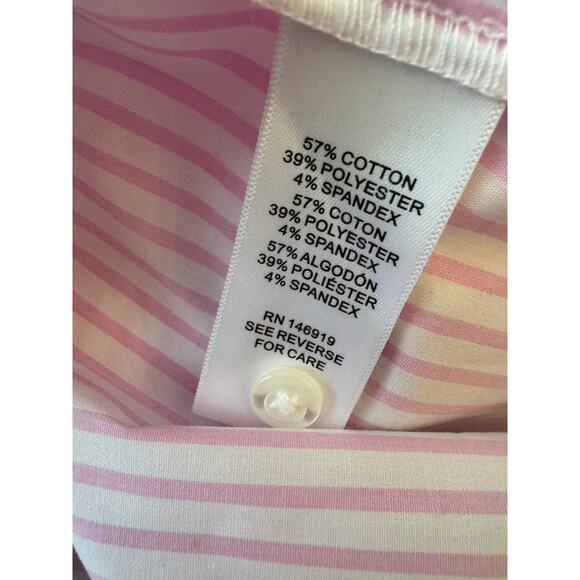 New ~ CASA CABANA  ~ Nordstrom  Bethany Stripe Shirt Size XS OVERSIZED - Picture 7 of 7